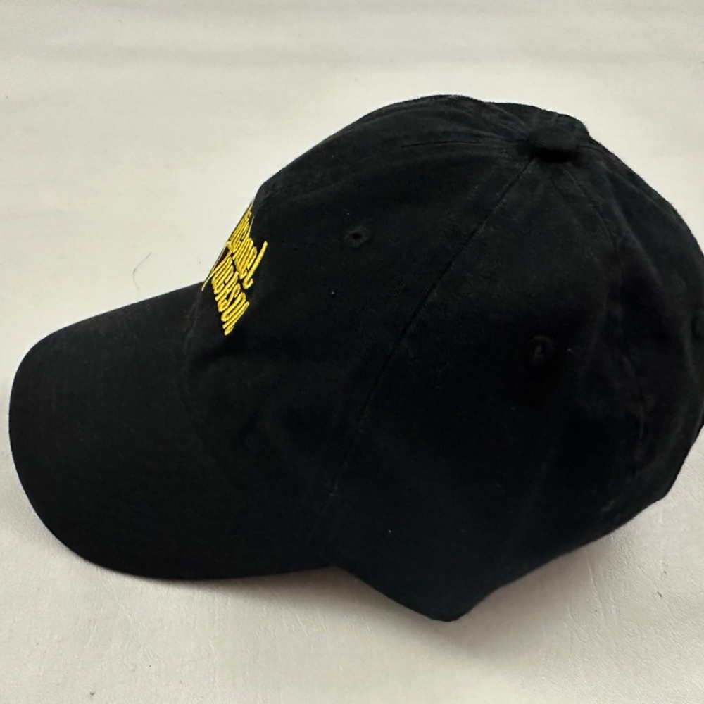 Michael Jackson Logo Black Baseball Cap Hat - Picture 2 of 4